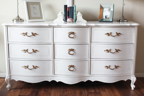 How to repaint a dresser